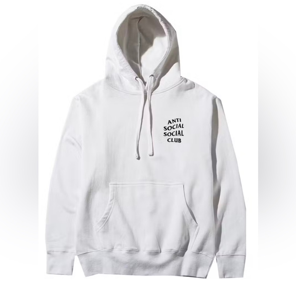 Anti Social Social Club “Mind Games” Hoodie White XL - New with Tags